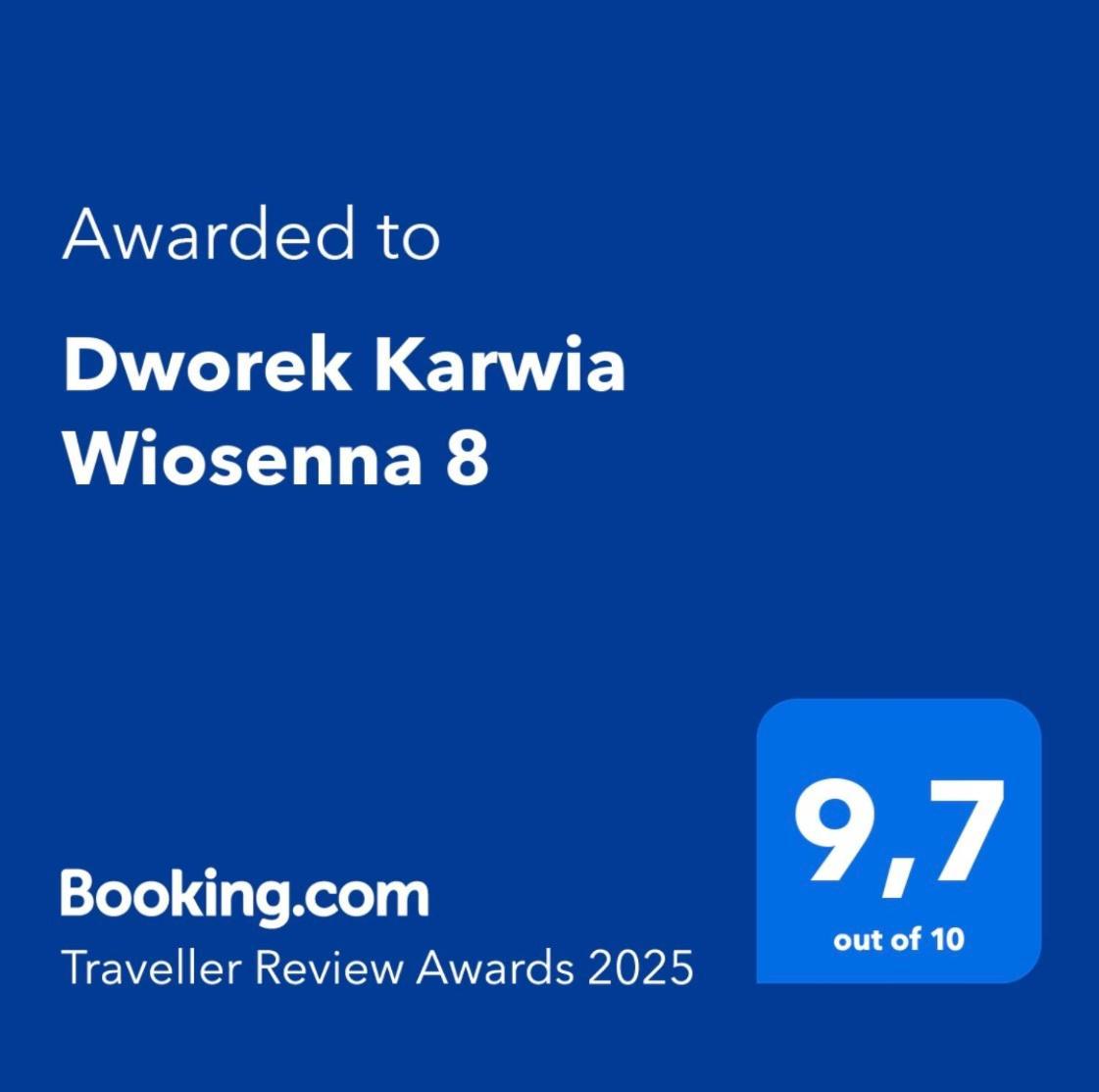Dworek Karwia Wiosenna 8 Exteriér fotografie
